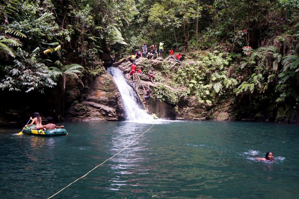Rafting at Rio Seco Waterfall