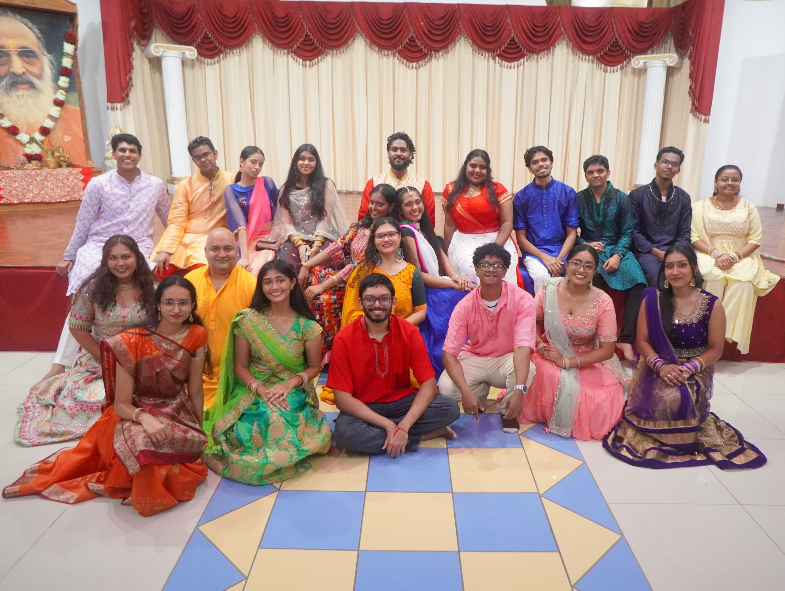 Garba and Dandiya at Chinmaya Ashram